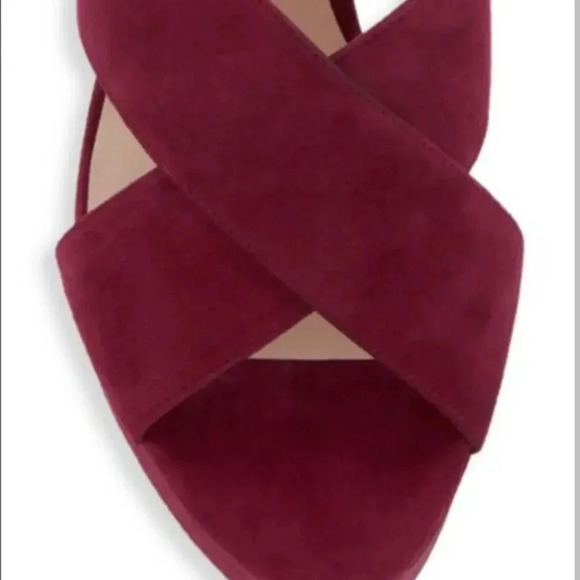 STUART WEITZMAN Jerry Suede Heeled Sandals Size 9 NWT - Picture 3 of 11